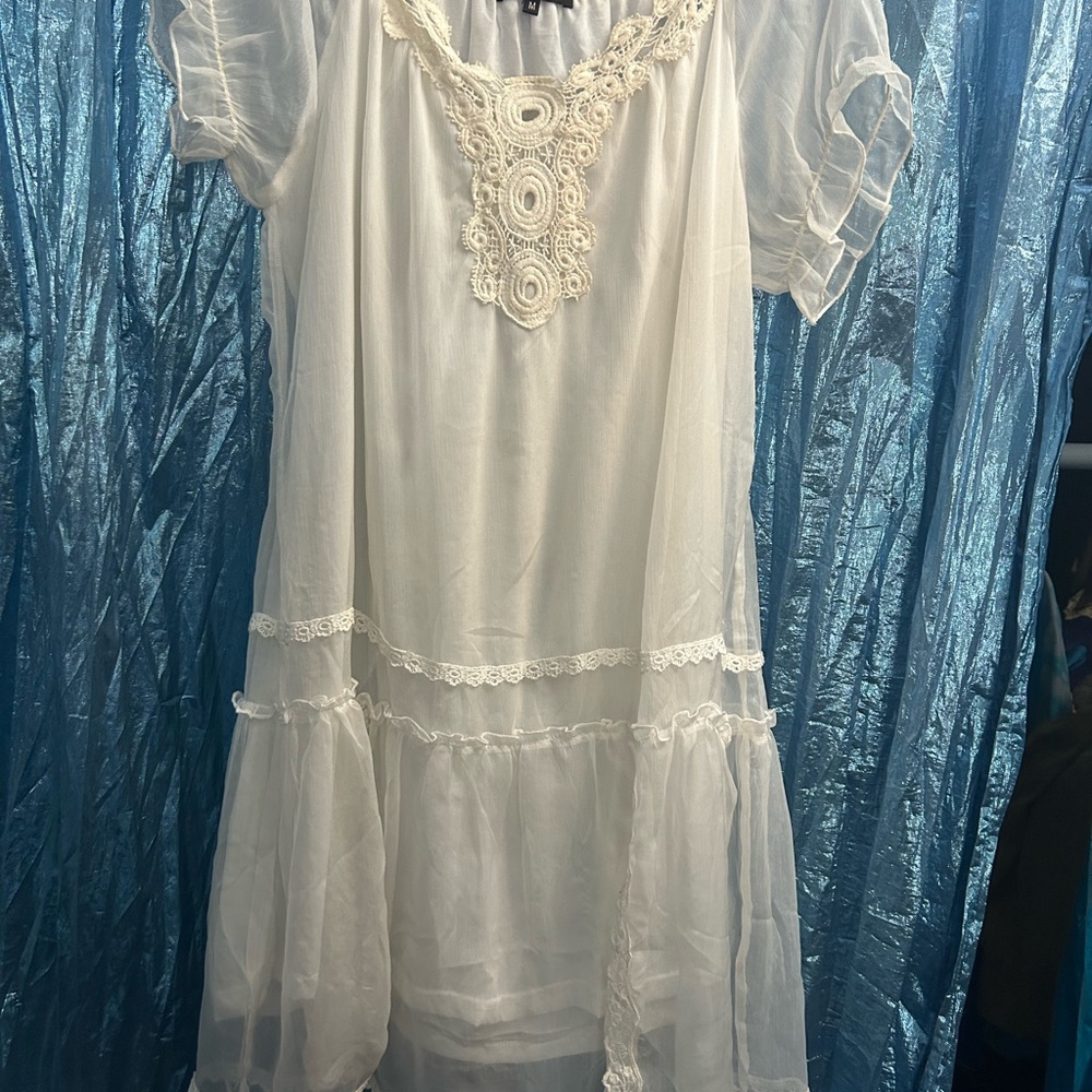LACE BABYDOLL DRESS